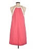 Ann Taylor 100% Polyester Color Block Pink Casual Dress Size 8 - photo 2