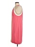 Ann Taylor 100% Polyester Color Block Pink Casual Dress Size 8 - photo 5