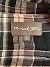Michael Stars 100% Rayon Plaid Black Long Sleeve Button-Down Shirt Size Med (1) - photo 7