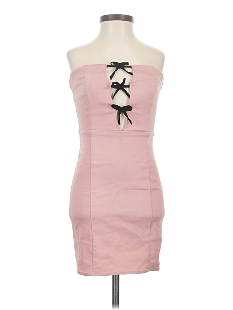 Pre-owned Motel Cocktail Dress In Pink