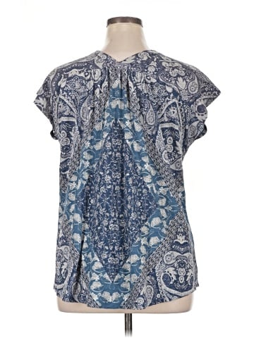 Lucky Brand Short Sleeve Blouse (view 2)
