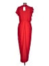 Amanda Uprichard 100% Polyester Red Cocktail Dress Size L - photo 2