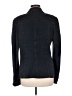 Lafayette 148 New York Black Blue Blazer Size 8 - photo 2
