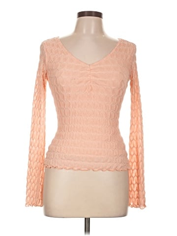 Wrapper Long Sleeve Top (view 1)