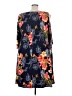 Connected Apparel Tropical Blue Casual Dress Size 22 - photo 2