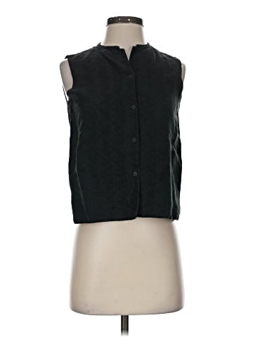 Eileen Fisher Sleeveless Silk Top (view 1)
