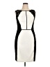 Connected Apparel Graphic Ivory Cocktail Dress Size 14 - photo 1