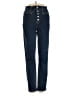 7 For All Mankind Solid Blue Jeans Size 28 waist - photo 1