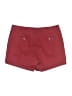 Dockers Solid Red Shorts Size 12 - photo 2