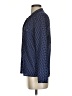 Zara 100% Polyester Polka Dots Blue Long Sleeve Blouse Size XS - photo 5