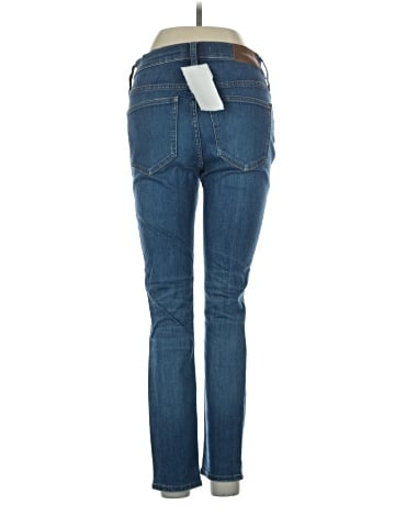 Madewell 9" Mid-Rise Skinny Crop Jeans in Delmar Wash: Eco Edition (view 2)