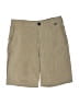 Hurley Solid Tan Khaki Shorts Size 10 - 12 - photo 1