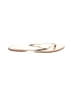 J.Crew Factory Store Ivory Flip Flops Size 6 - photo 1