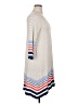 M.S.S.P. Stripes Ivory Casual Dress Size XL - photo 4
