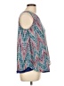 Japna 100% Polyester Blue Sleeveless Blouse Size L - photo 4
