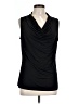 Worthington Black Sleeveless Blouse Size L - photo 1