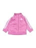 Adidas 100% Polyester Pink Track Jacket 6-9 MO / 9 MO - photo 1