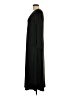 Yelete Solid Black Casual Dress Size L - photo 5
