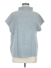 FDJ Gray Short Sleeve Turtleneck Size M - photo 1