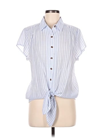 Croft & Barrow Short Sleeve Blouse (view 1)