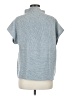 FDJ Gray Short Sleeve Turtleneck Size M - photo 2