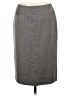 Talbots 100% Polyester Chevron-herringbone Gray Formal Skirt Size 6 - photo 1