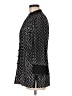 Dana Buchman 100% Cotton Polka Dots Black Coat Size 6 - photo 5
