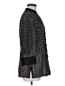 Dana Buchman 100% Cotton Polka Dots Black Coat Size 6 - photo 4