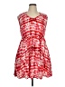Torrid Tie-dye Red Casual Dress Size 1X Plus (1) - photo 1