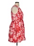 Torrid Tie-dye Red Casual Dress Size 1X Plus (1) - photo 4