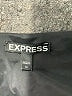 Express 100% Polyester Metallic Black Casual Skirt Size 10 - photo 4