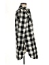 I. Joah Checkered-gingham Black Long Sleeve Button-Down Shirt Size M - photo 4