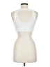 Just Fab White Sports Bra Size M - photo 2