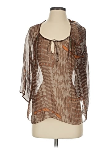 Of Two Minds 3/4 Sleeve Blouse (view 1)
