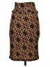 Lularoe Graphic Brown Casual Skirt Size XS - photo 2