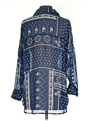Zara 3/4 Sleeve Button-Down Shirt (view 2)
