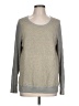 Ann Taylor LOFT Metallic Gray Pullover Sweater Size L - photo 1
