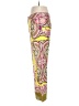 Zara Paisley Yellow Casual Pants Size M - photo 5