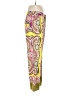 Zara Paisley Yellow Casual Pants Size M - photo 4