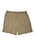 Double Zero 100% Cotton Solid Tan Khaki Shorts Size L - photo 2