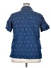 Basic Editions Stars Blue Short Sleeve Button-Down Shirt Size 20 - photo 2