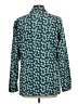Boden Print Teal Blazer Size 10R - photo 2