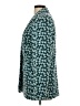 Boden Print Teal Blazer Size 10R - photo 5