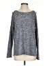 Fifteen Twenty Chevron-herringbone Blue Pullover Sweater Size S - photo 1