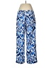 Lilly Pulitzer Print Blue Casual Pants Size 8 - photo 2