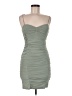 Forever 21 Solid Green Cocktail Dress Size M - photo 1