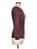 HOSS Burgundy Long Sleeve Top Size M - photo 4