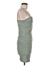 Forever 21 Solid Green Cocktail Dress Size M - photo 4