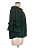 She + Sky 100% Polyester Green 3/4 Sleeve Blouse Size L - photo 4