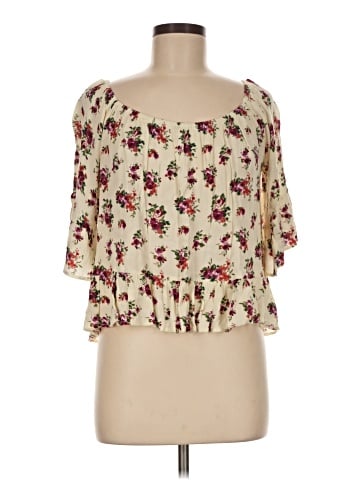 Full Tilt Short Sleeve Blouse (view 1)